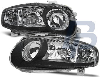 HEADLIGHTS ALFA ROMEO 147 01.01-12.04 BLACK