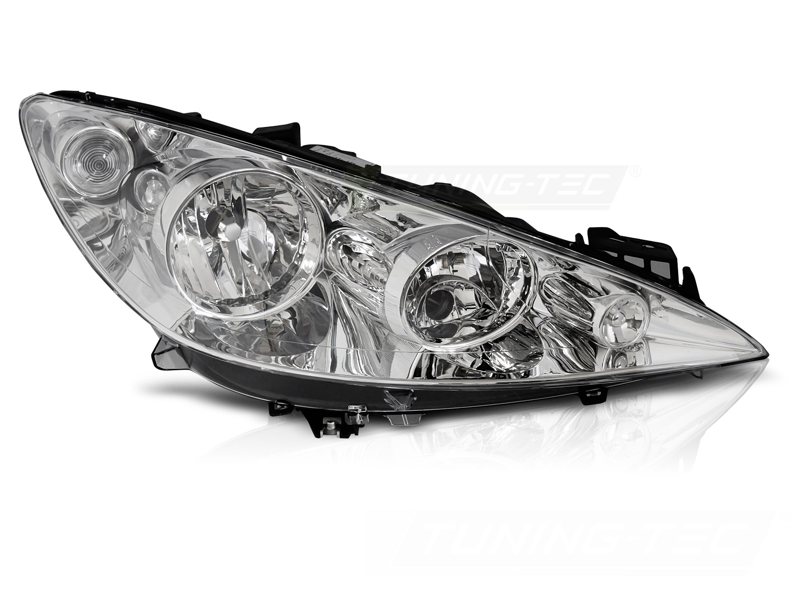 STRÅLKASTARE KROM LED HÖGER SIDA TYC TILL PEUGEOT 308 2007-2010