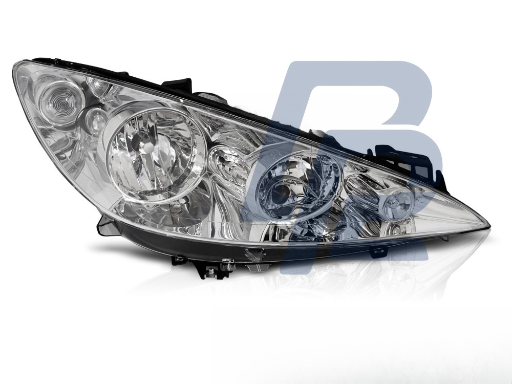 Headlight Chrome LED Right Side TYC for Peugeot 308 2007–2010 - 3