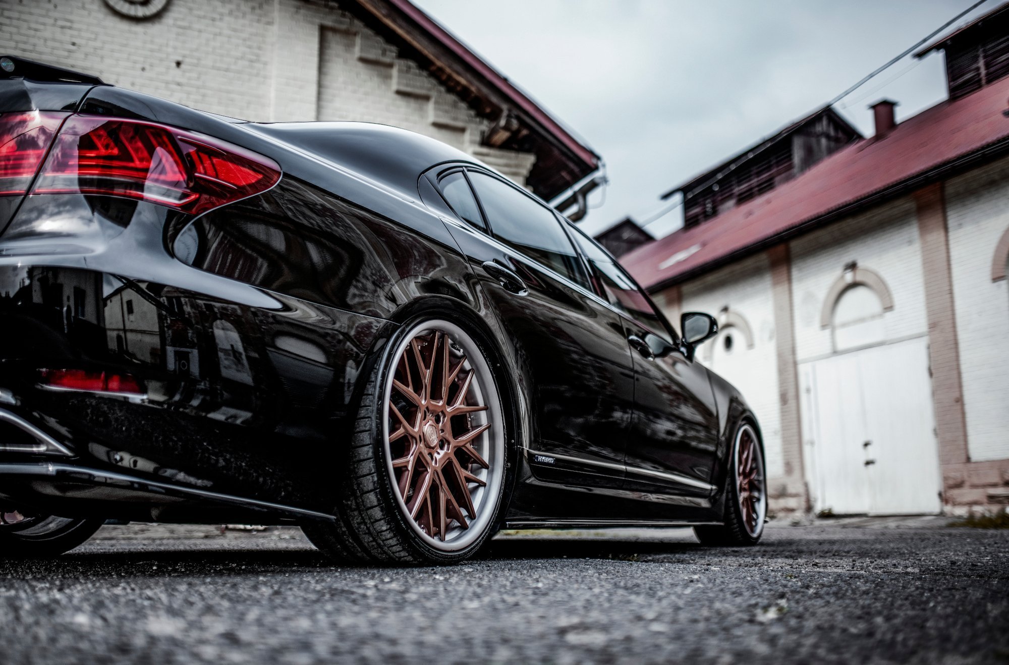 Side Skirts Diffusers Lexus LS Long Wheelbase MK4 Facelift (2012-2017) - 3