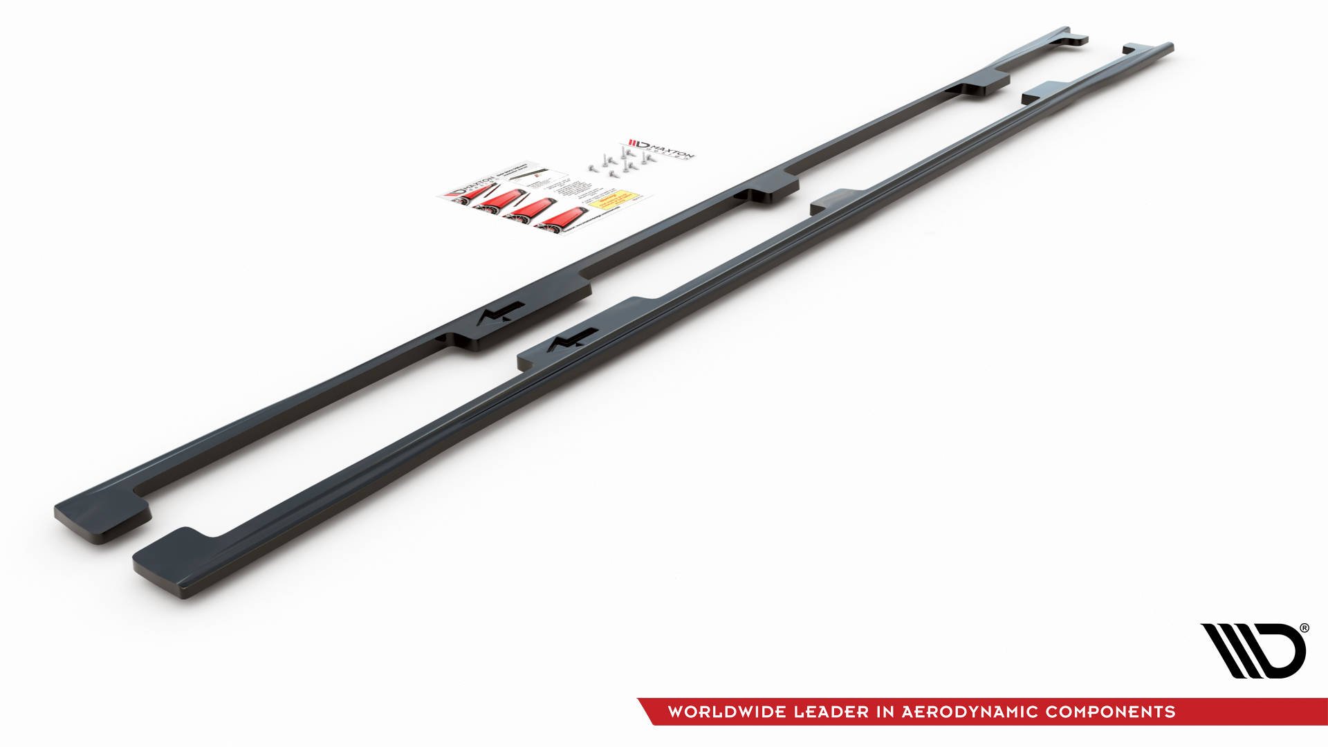 Side Skirts Diffusers Lexus LS Long Wheelbase MK4 Facelift (2012-2017) - 8