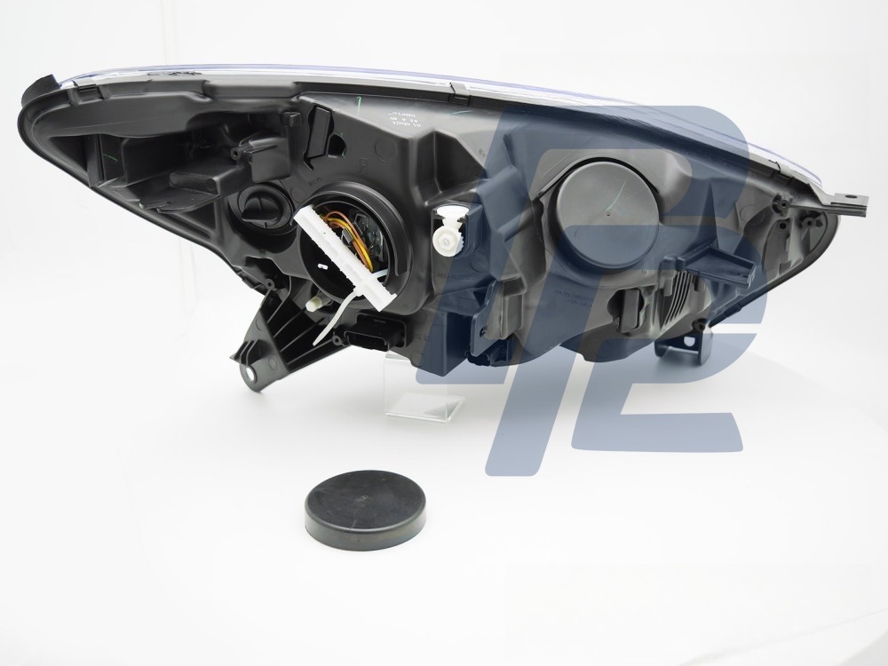 Headlight Black Left Side TYC for Renault Captur I 2013–2017 - 4