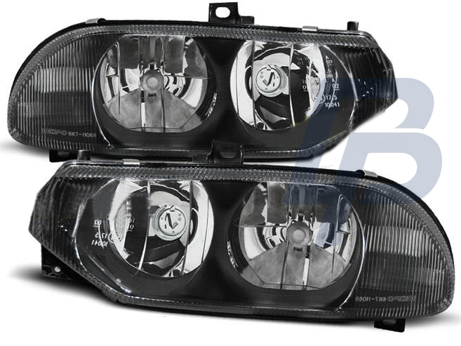 HEADLIGHTS ALFA ROMEO 156 10.97-06.03 BLACK - 2