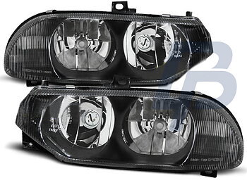 HEADLIGHTS ALFA ROMEO 156 10.97-06.03 BLACK