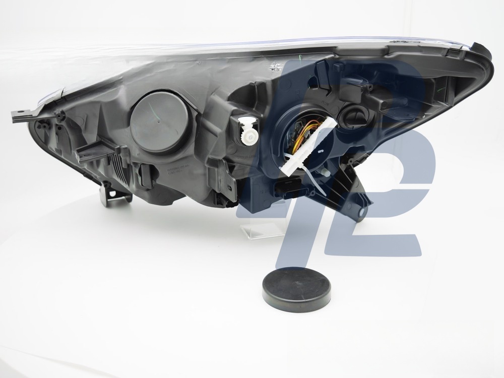 Headlight Black Right Side TYC for Renault Captur I 2013–2017 - 3