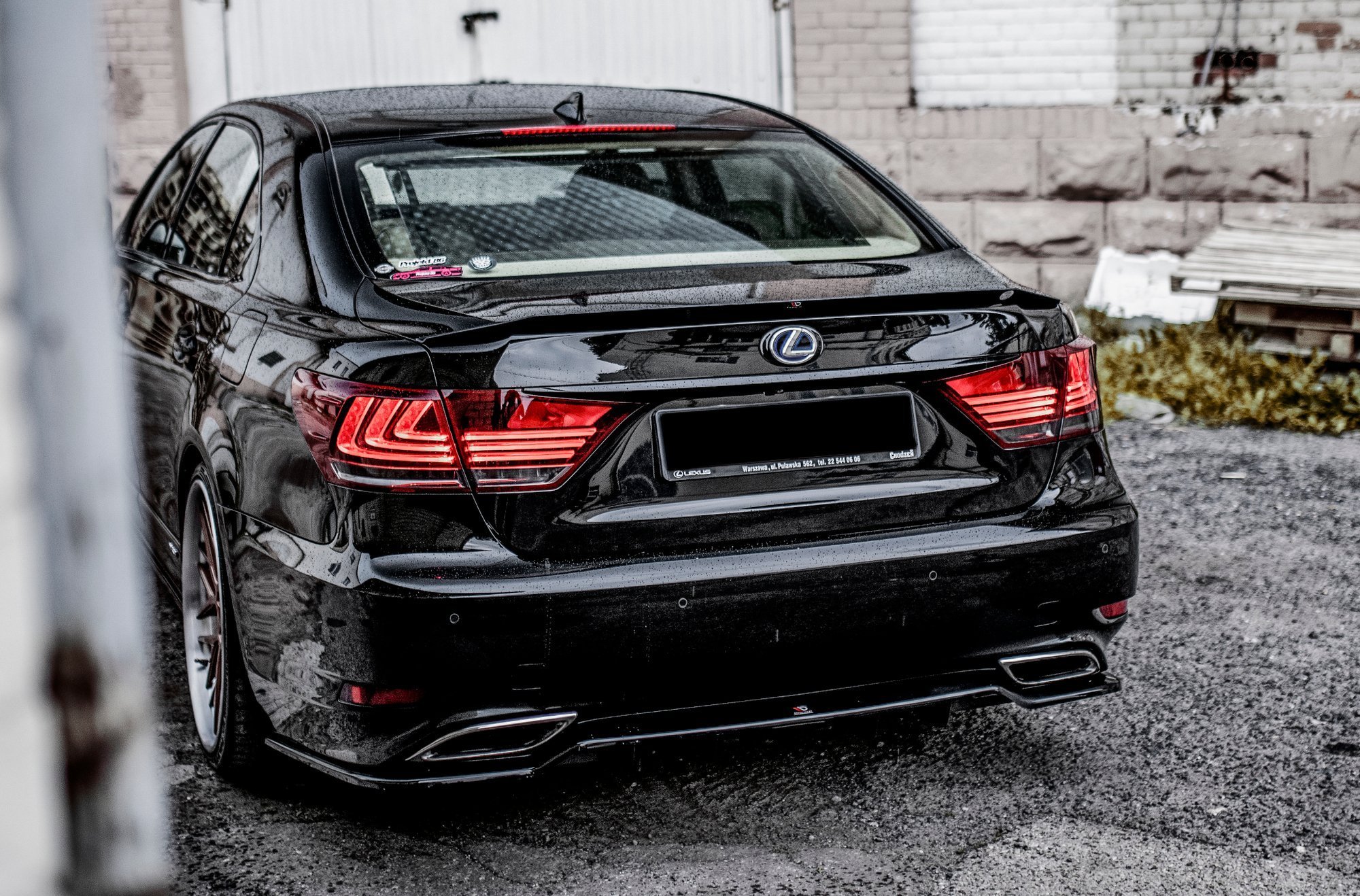 Spoiler CAP Lexus LS MK4 Facelift (2012-2017) - 7