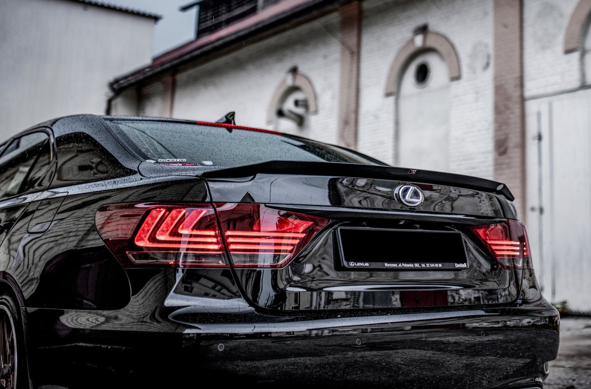 Spoiler CAP Lexus LS MK4 Facelift (2012-2017) - 5