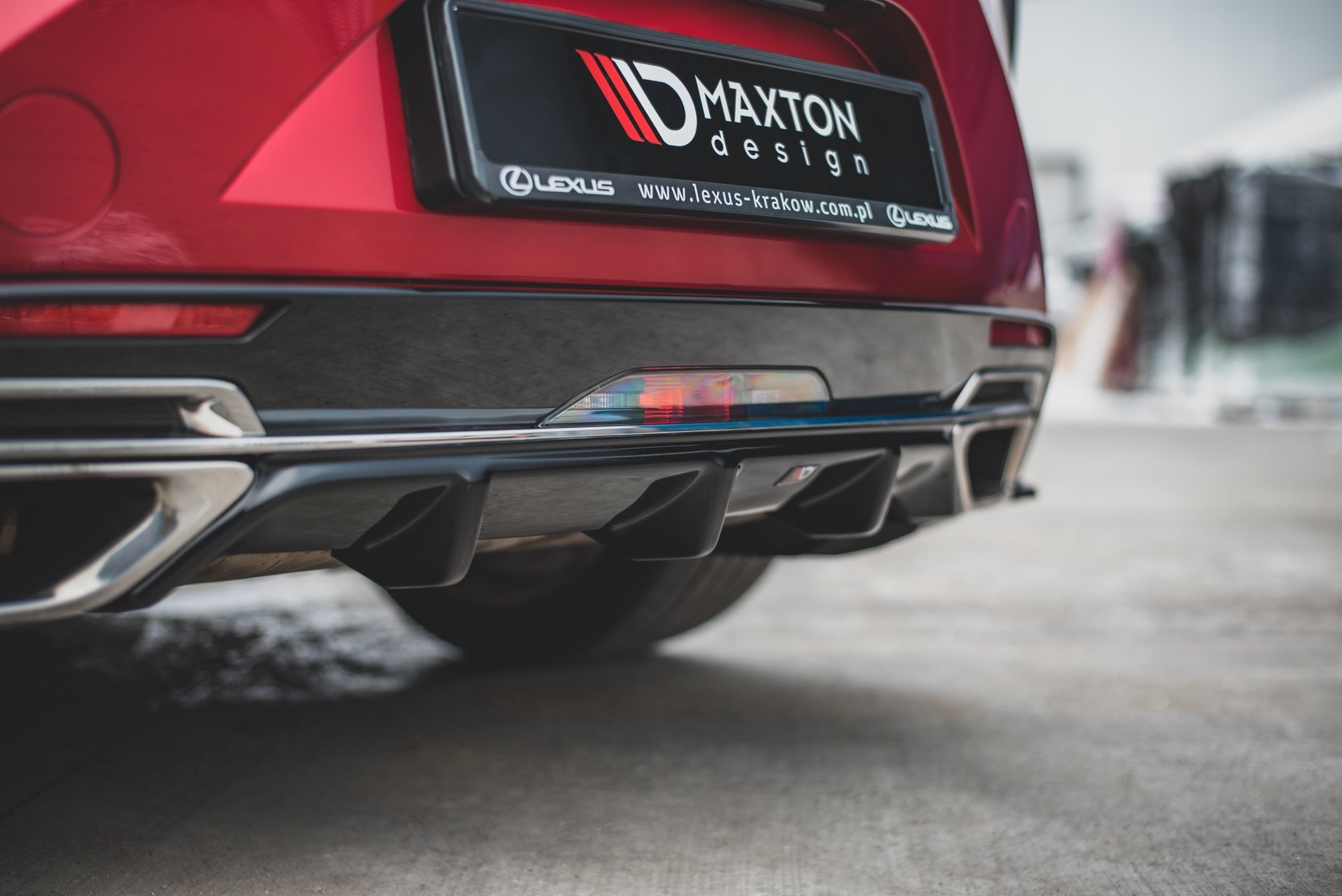 Rear Valance Lexus LC 500 (2017-) - 4