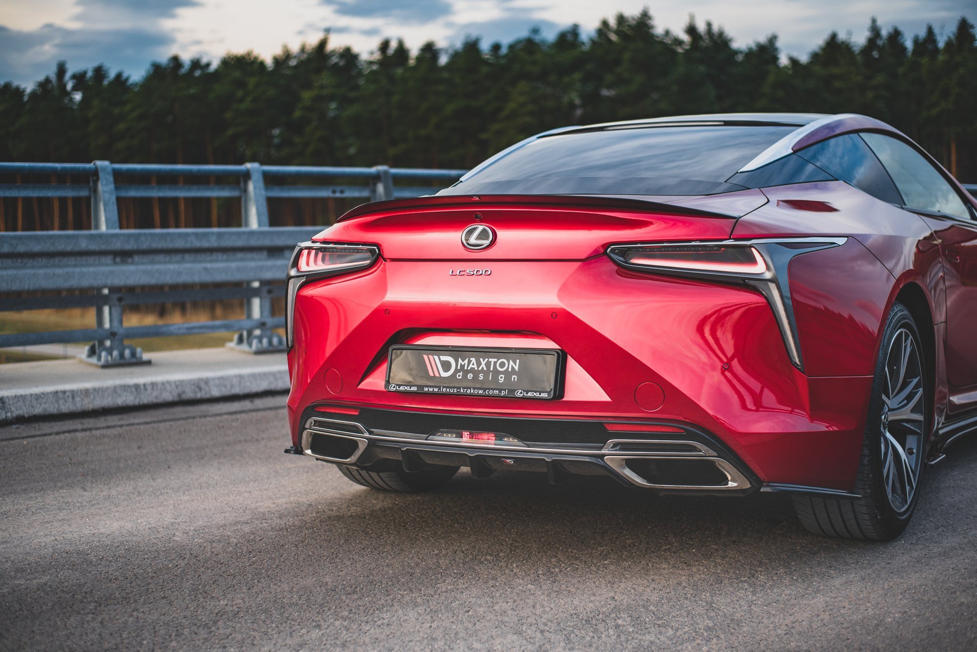 Rear Valance Lexus LC 500 (2017-) - 5