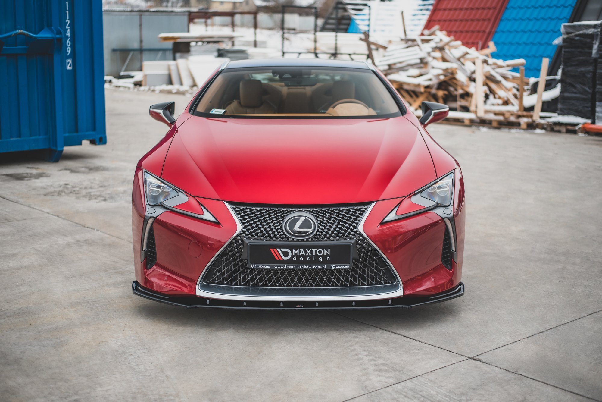 Front Splitter V1 Lexus LC 500 (2017-) - 2