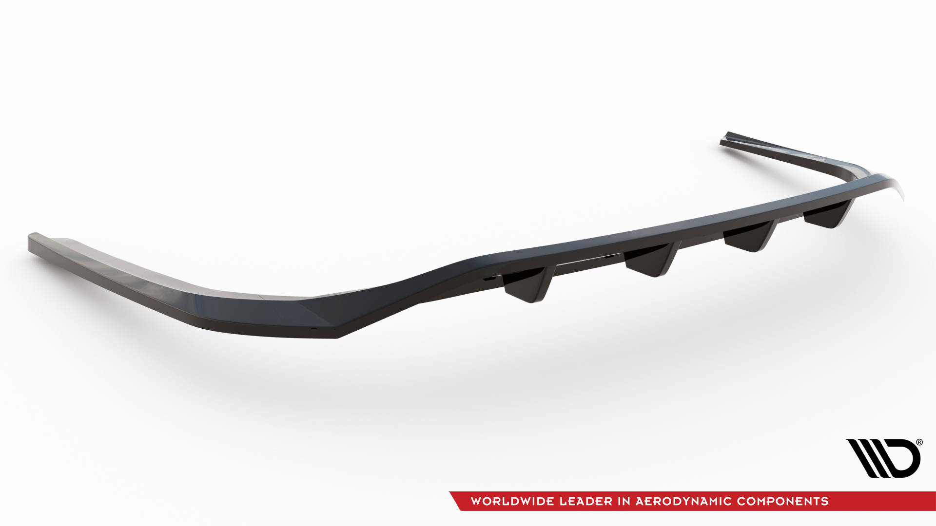 Central Rear Splitter (Vertical Bars) Lexus ES F Sport Mk7 - 6