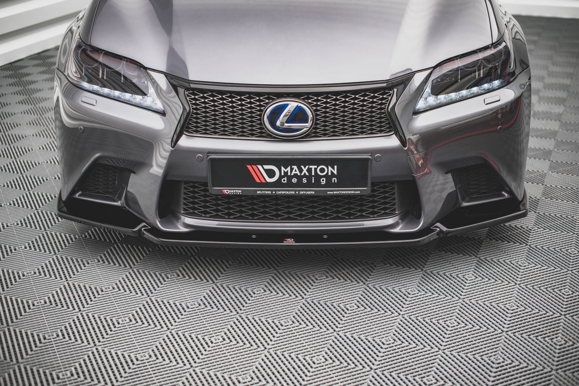Front Splitter V.1 Lexus GS F Sport MK4 (L10) (2012-2015) - 2