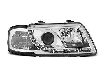 HEADLIGHTS AUDI A3 8L 08.96-08.00 DAYLIGHT CHROME