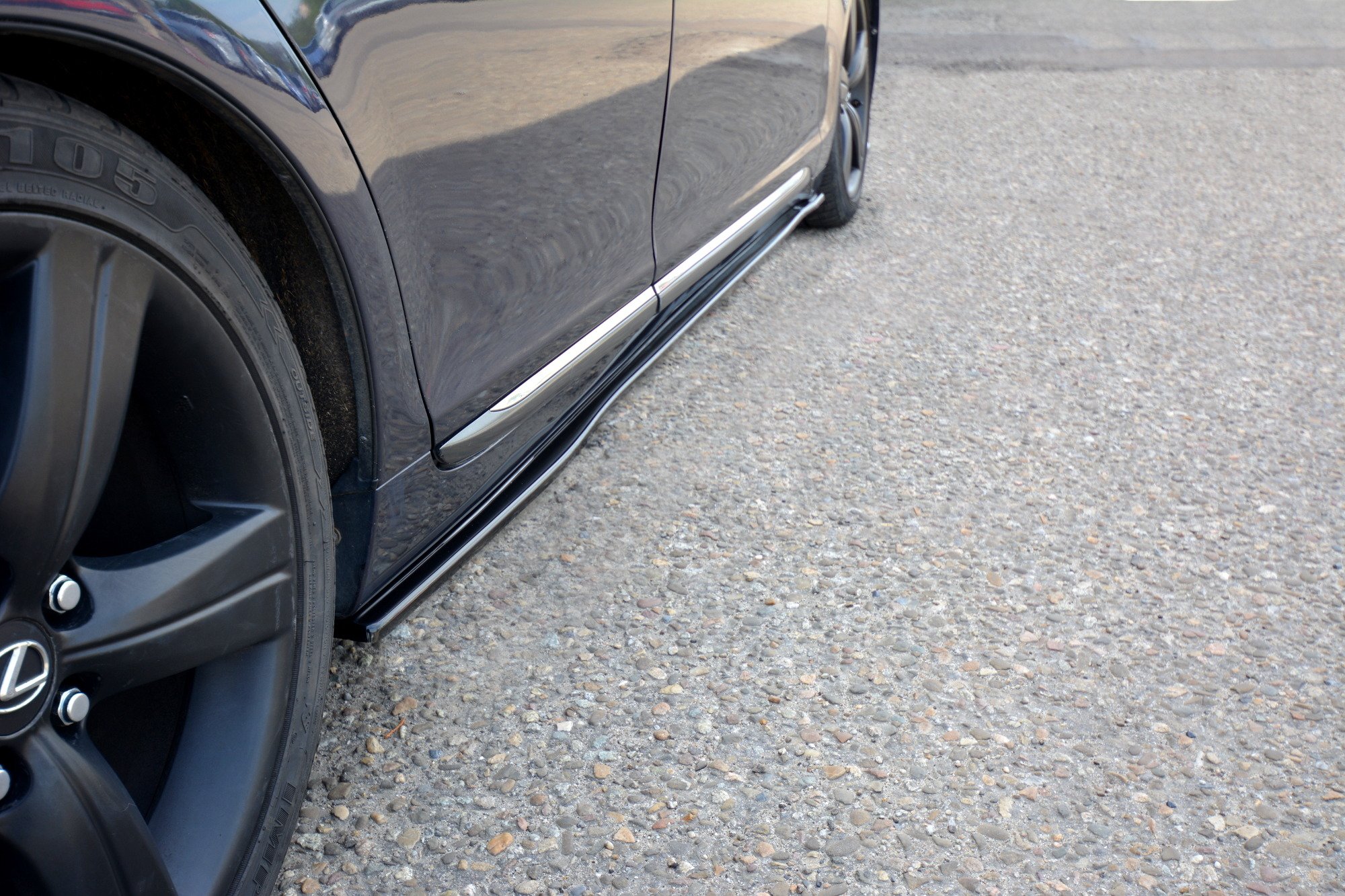 Side Skirts Diffusers Lexus GS MK.3 (2005-2007) - 4