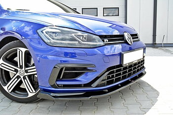 FRONT SPLITTER V.1 VW GOLF VII R (FACELIFT)