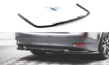 Central Rear Splitter (Vertical Bars) Lexus GS F Sport Hybrid Mk4 (L10) (2012-2015)
