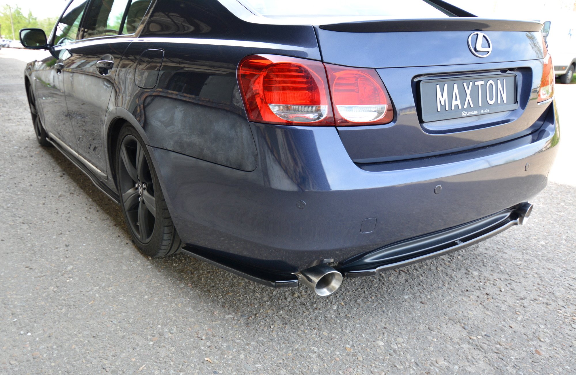 Rear Side Splitters Lexus GS Mk3 - 2