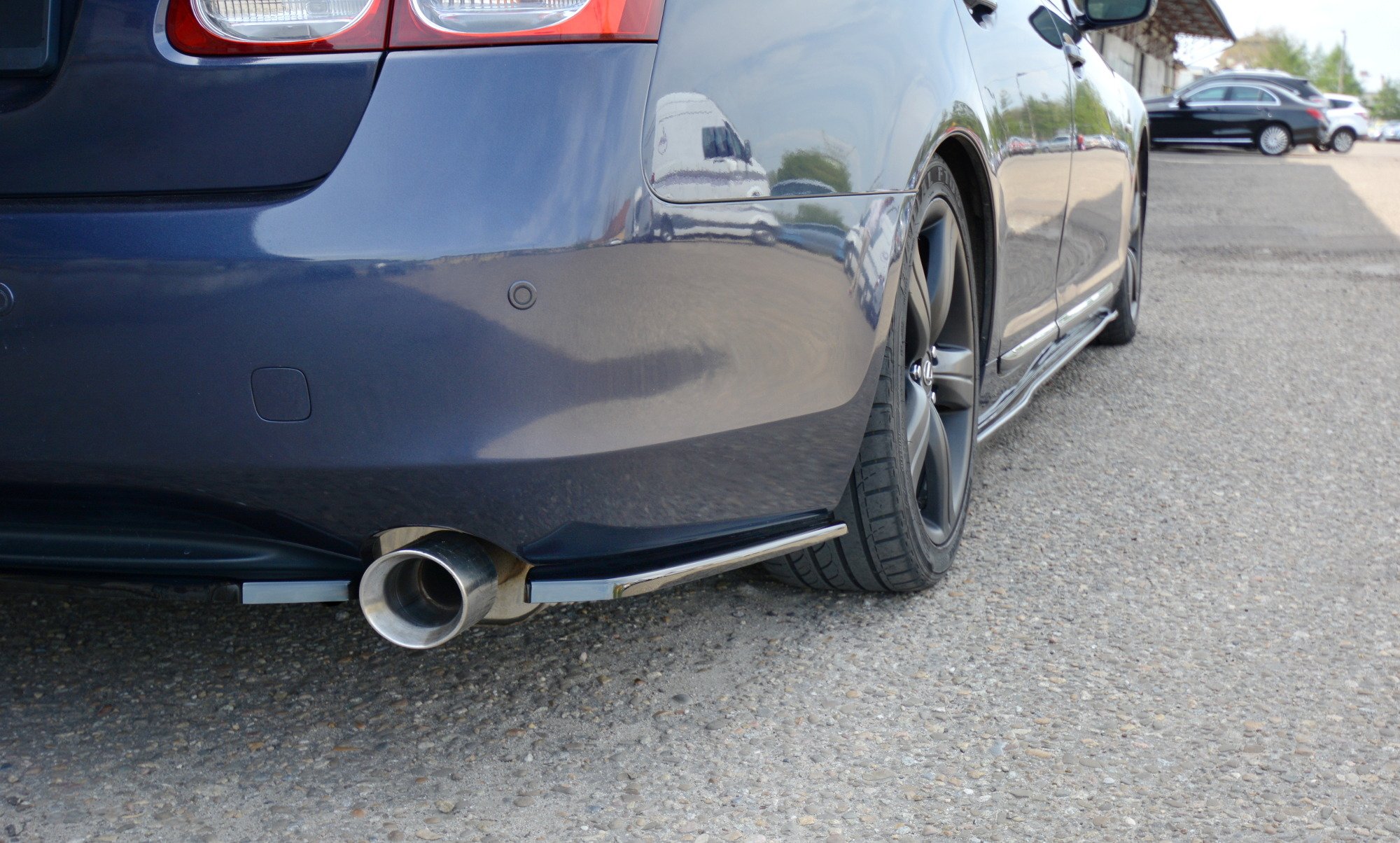 Rear Side Splitters Lexus GS Mk3 - 5