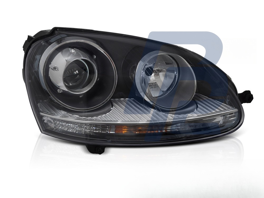 Xenon Right Headlight TYC for VW Golf V 2003–2009 - 2