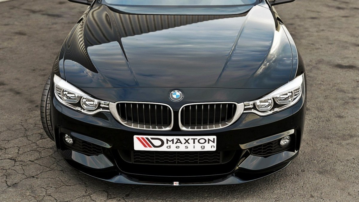 FRONT SPLITTER V.2 BMW 4 F32 M-PACK (GTS-LOOK) - 2