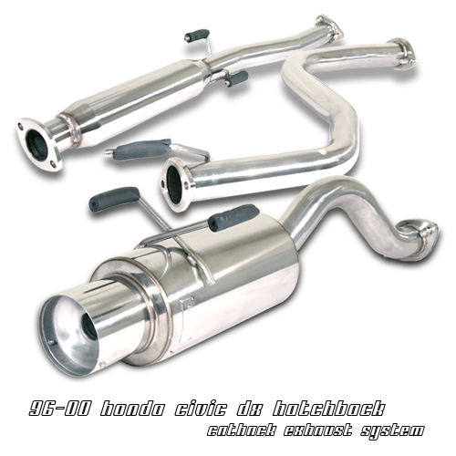 HONDA CIVIC 96-00 3D (NOT EK4/9) CATBACK EXHAUST SYSTEM