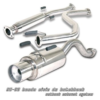 HONDA CIVIC 96-00 3D (NOT EK4/9) CATBACK EXHAUST SYSTEM