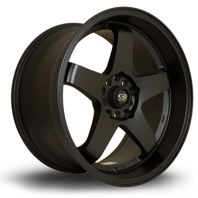 ROTA GTR/P45-D 18 INCH 10J 5X114 ET12 FBLACK