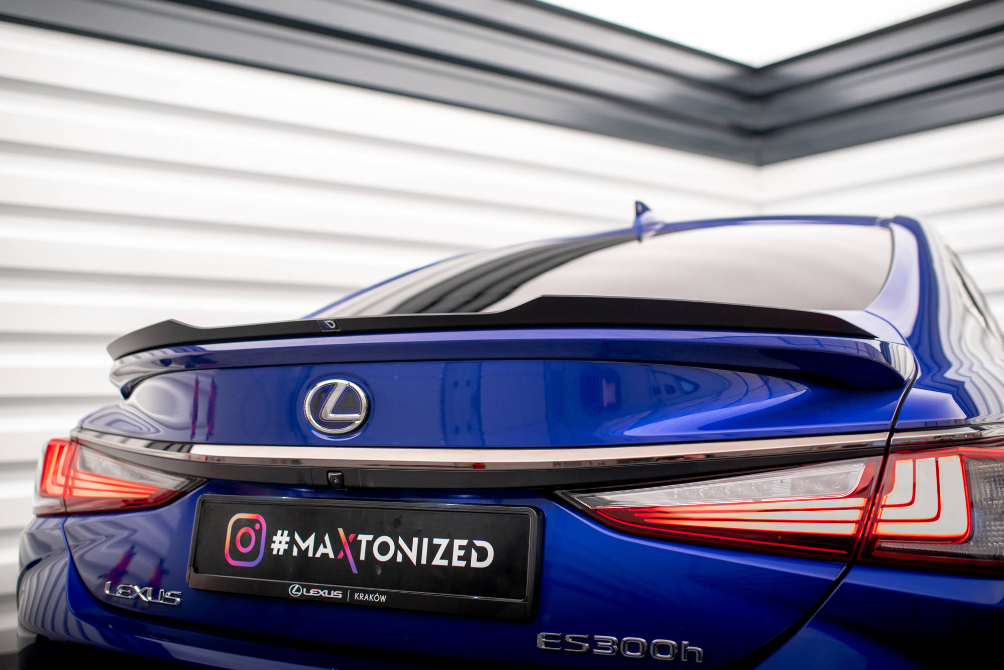 Spoiler CAP Lexus ES F Sport Mk7 - 3