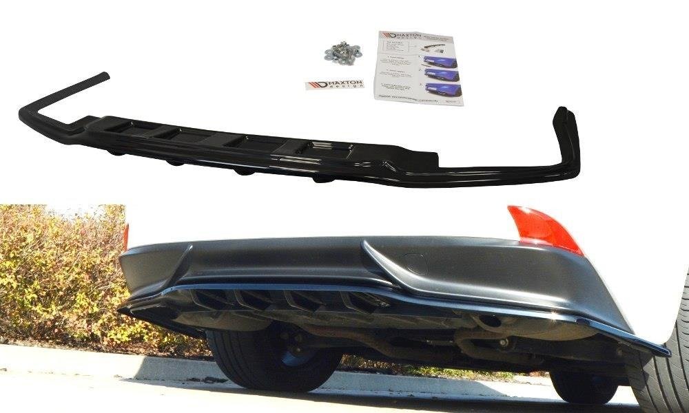 Central Rear Splitter (Vertical Bars) Lexus IS 300H Mk3