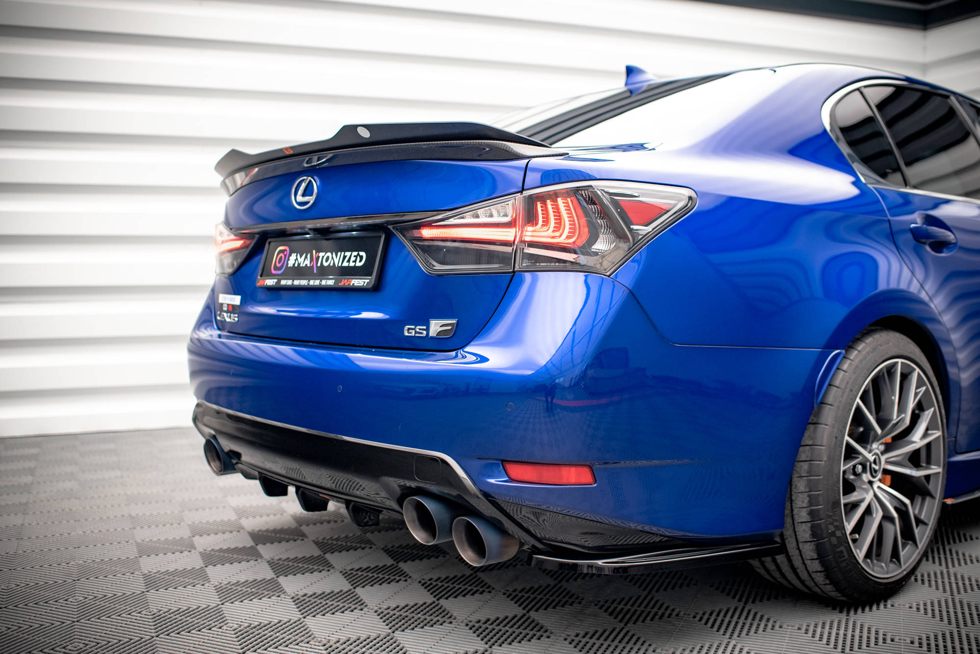 Rear Valance Lexus GS F Mk4 Facelift - 5