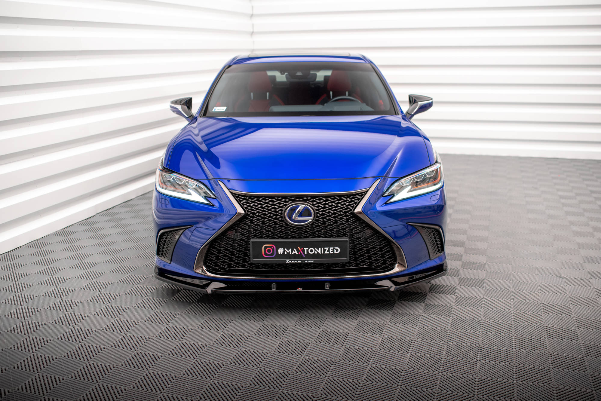 Front Splitter V.2 Lexus ES F Sport Mk7 - 2