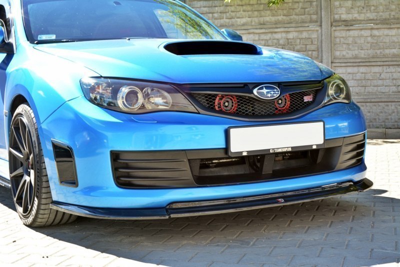 FRONT SPLITTER V.2 SUBARU IMPREZA WRX STI 2009-2011 - 3