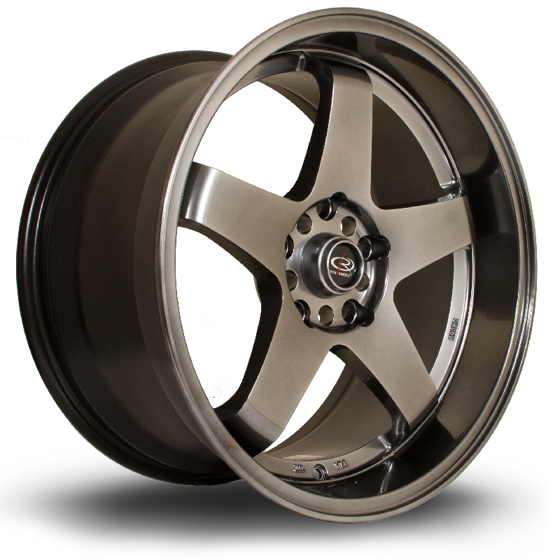 ROTA GTR/P45-D 18 INCH 9.5J 5X120 ET35 HBLACK