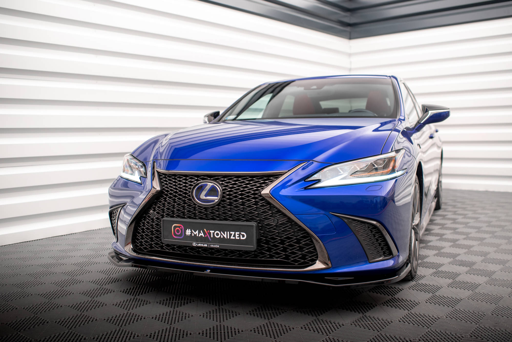 Front Splitter V.1 Lexus ES F Sport Mk7 - 4