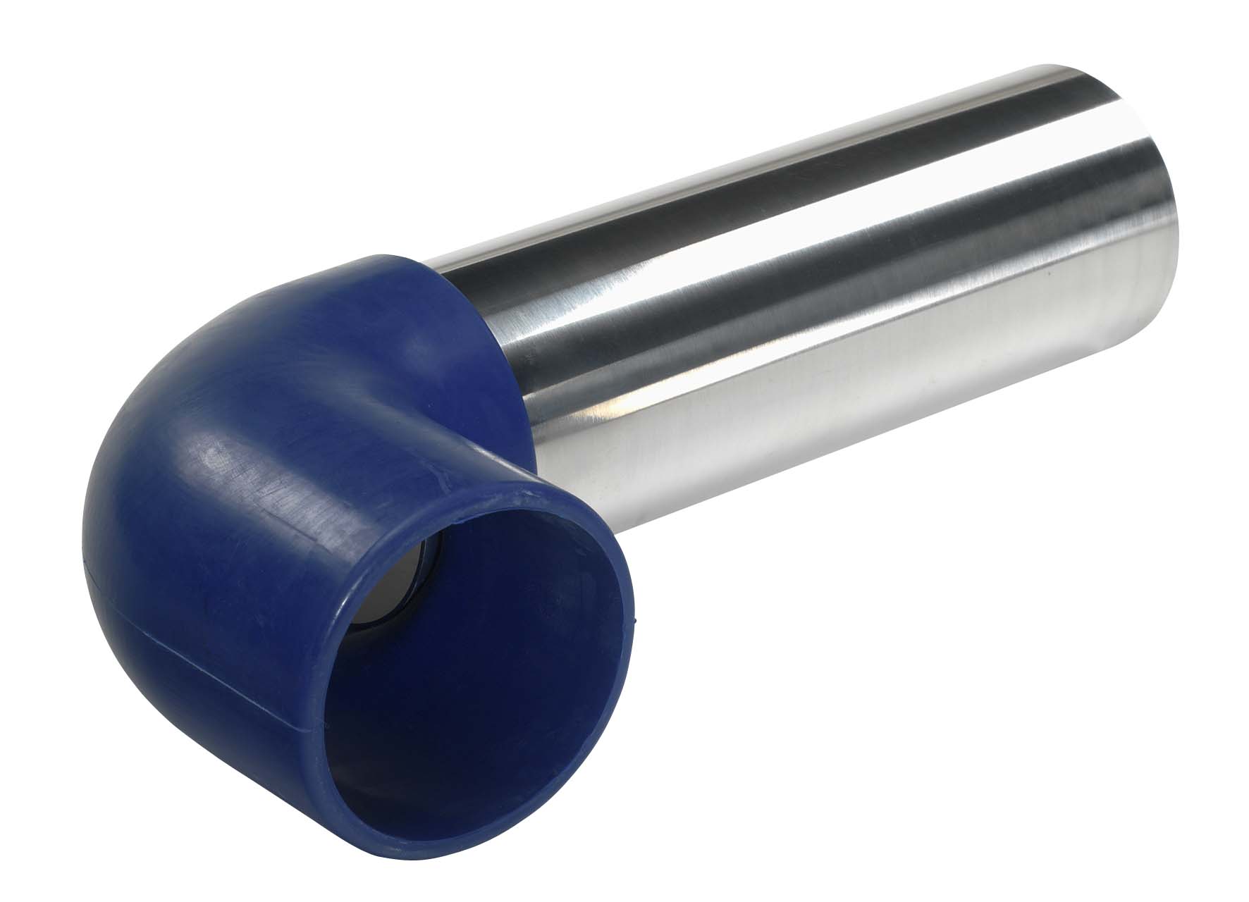 UNIVERSAL SILICONE REDUCER BLUE 77 > 77MM 90 DEGREES