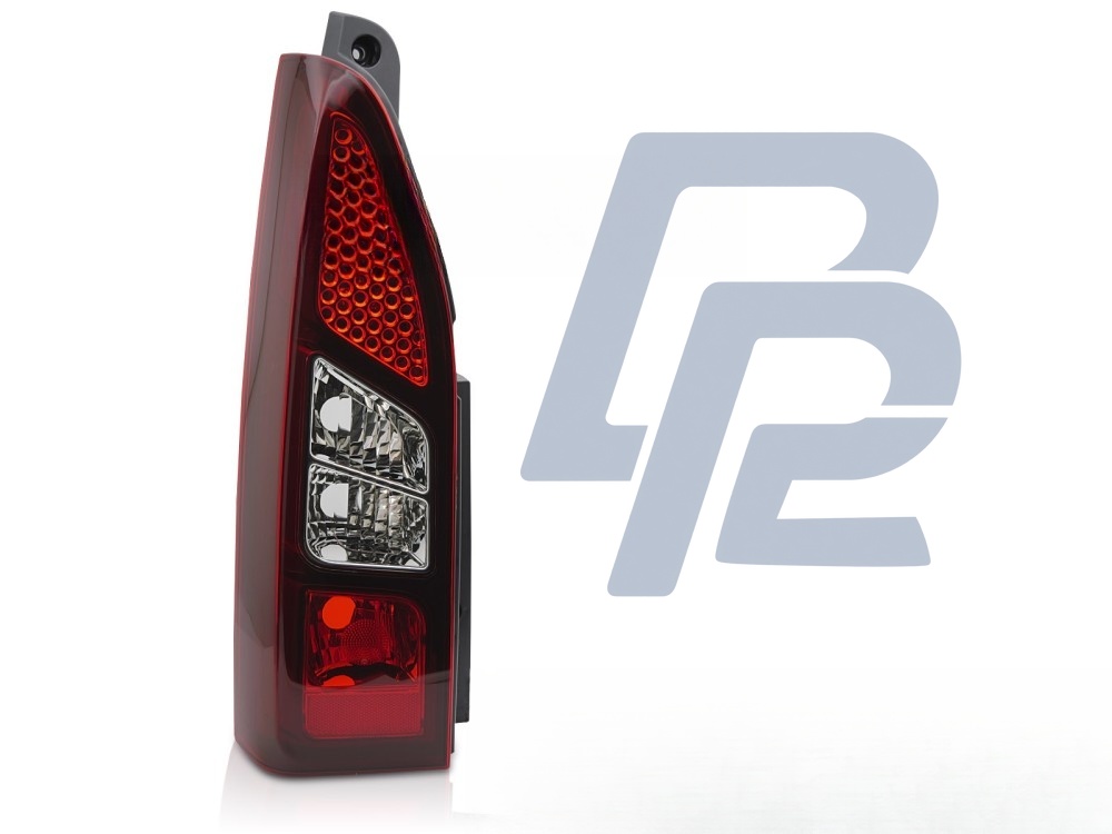 Tail Light Left Side TYC for Citroen Berlingo Paugeot Partner 2012–2018 Single Gate