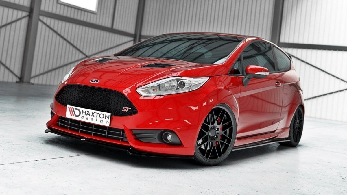 FRONT SPLITTER V.3 FIESTA MK7 ST FACELIFT 2013-16 - 5