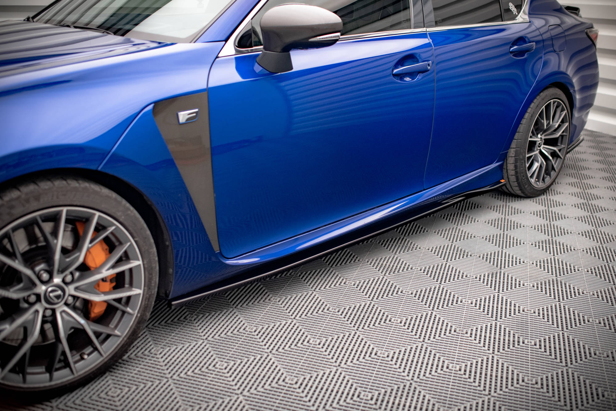 Side Skirts Diffusers Lexus GS F Mk4 Facelift - 2