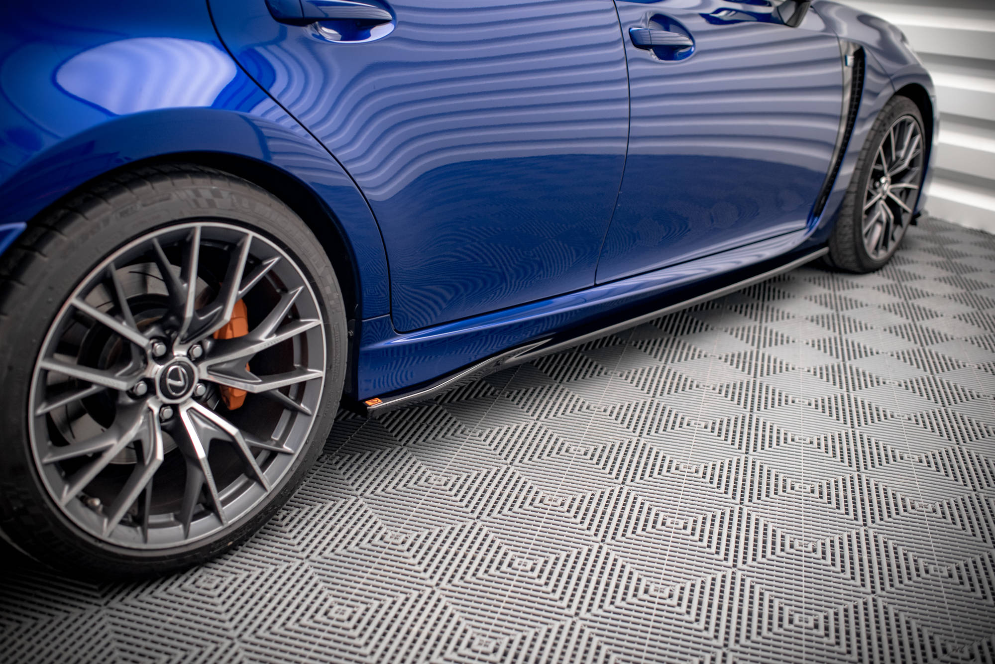 Side Skirts Diffusers Lexus GS F Mk4 Facelift - 4