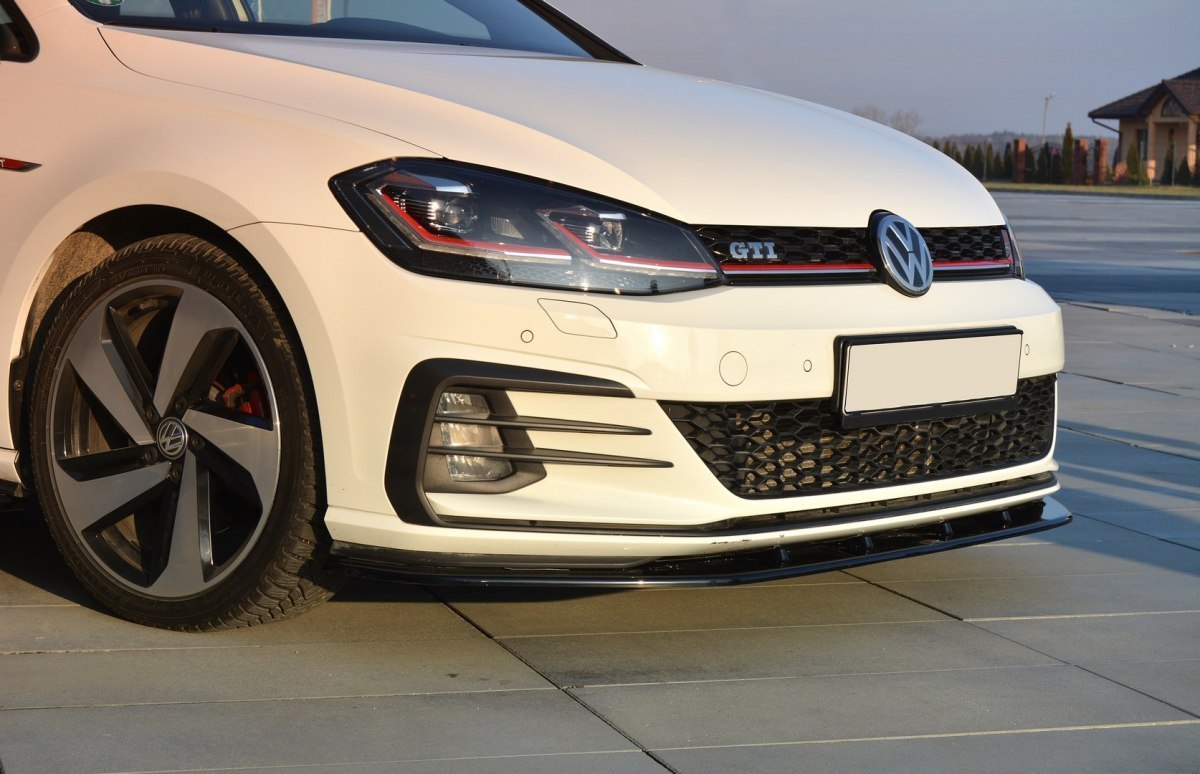 FRONT SPLITTER VW GOLF VII GTI FACELIFT V.1 - 2