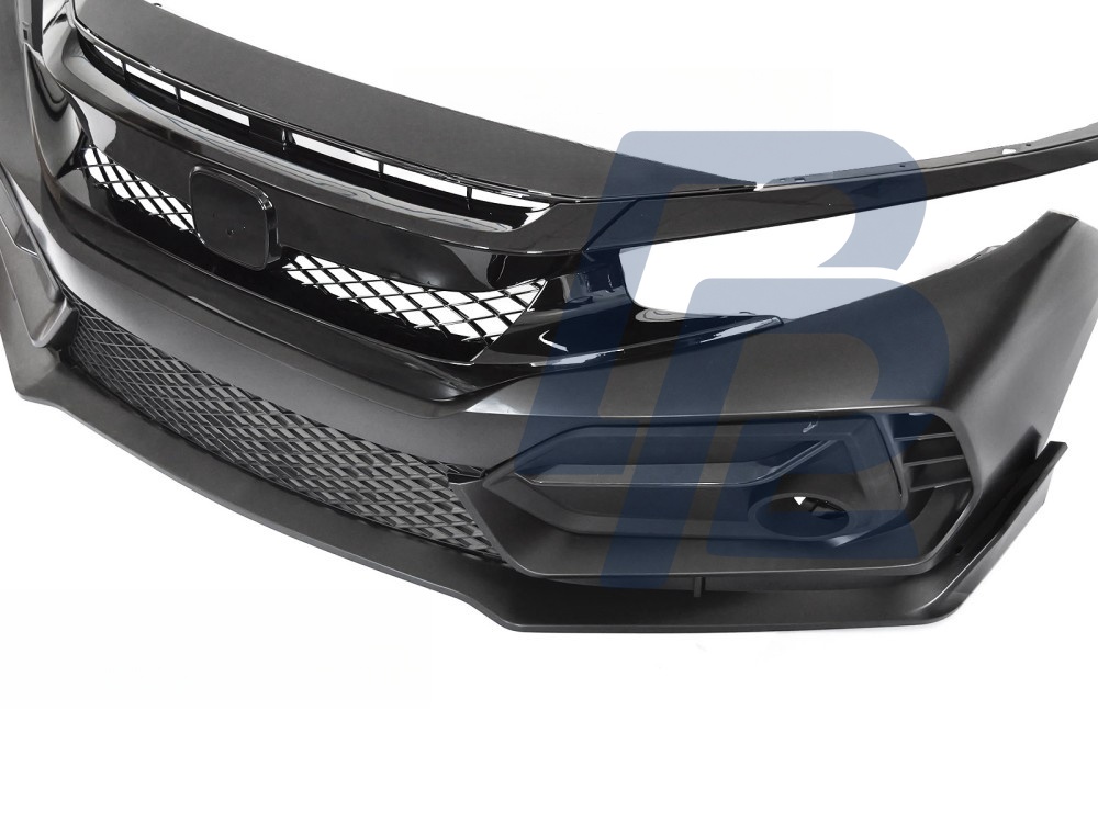 Sport Front Bumper for Honda Civic X 2016–2021 - 2