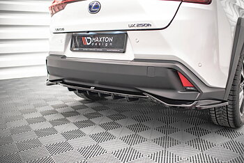 Central Rear Splitter (Vertical Bars) Lexus UX MK1 (2018-)