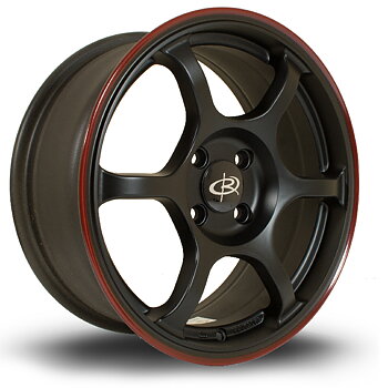 ROTA BOOST 16 INCH 7J 4X100 ET45 FBLACKRLIP