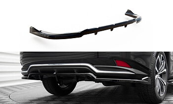 Central Rear Splitter (Vertical Bars) Lexus RX Mk4 Facelift