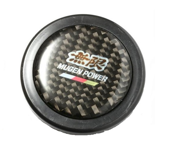 UNIVERSAL CARBON PUSH HORN BUTTON MUGEN