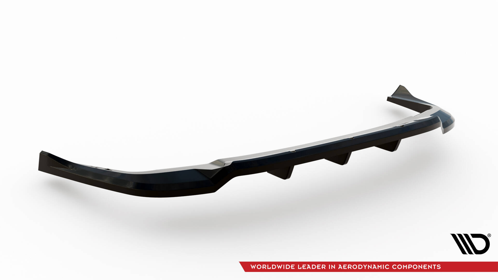 Central Rear Splitter (Vertical Bars) Lexus NX F-Sport Mk2 - 4
