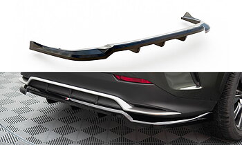 Central Rear Splitter (Vertical Bars) Lexus NX F-Sport Mk2