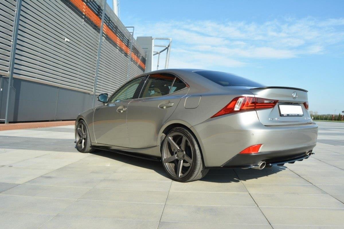 Central Rear Splitter (Vertical Bars) Lexus IS Mk3 T - 3