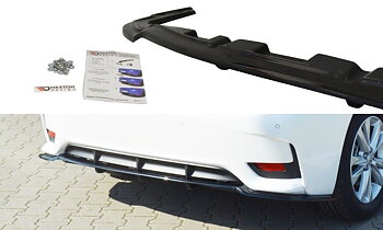 Central Rear Splitter (Vertical Bars) Lexus CT Mk1 Facelift