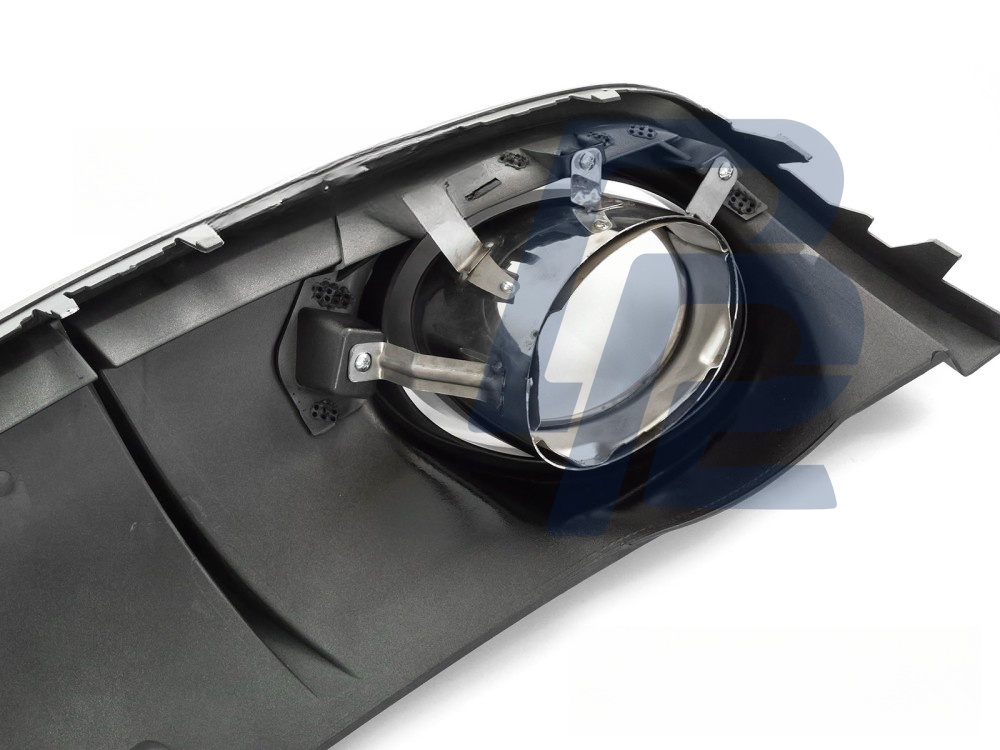 Diffuser Single Outlet Gloss Black Sport Style for Audi A4 B8 2012–2015 - 5